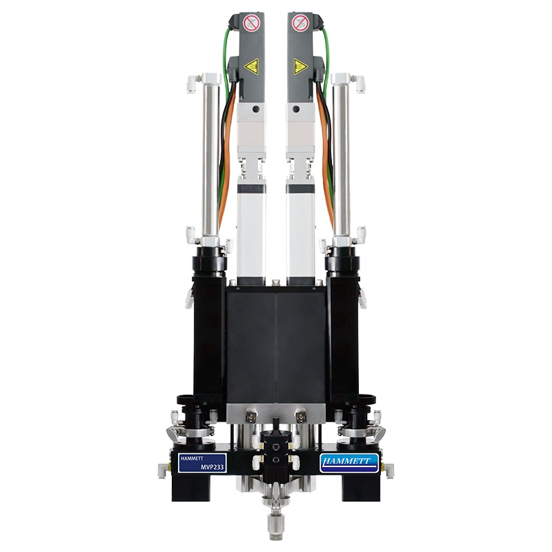 two component metering mixing dispensing system